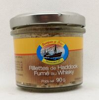 Rillettes de Haddock Fumé au Wiskhy 90 GR